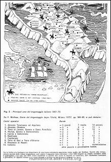 Mappa del brigantaggio