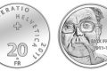 Moneta d'argento per Max Frisch