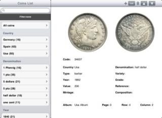 Numisma, la numismatica su iPad
