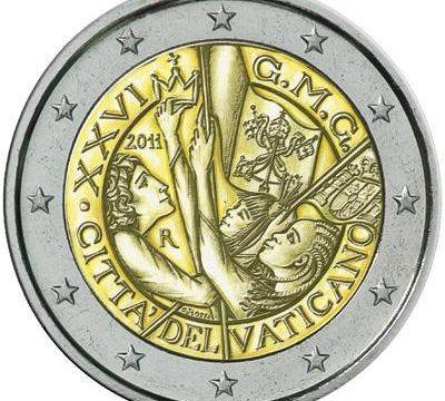 Vaticano: 2 euro commemorativo 2011
