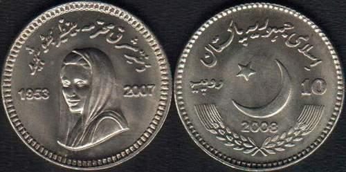 Pakistan, una moneta per Benazir Bhutto