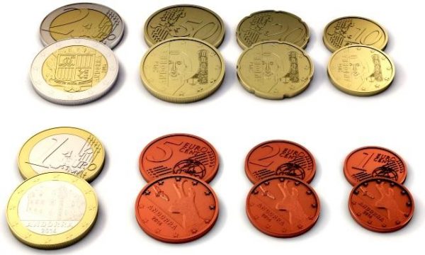 Andorra emetterà monete euro dal 2014
