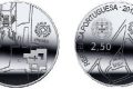 Portogallo, moneta per il centro storico di Guimarães (patrimonio Unesco)