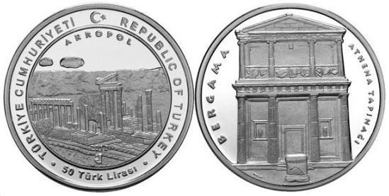 Turchia, moneta per la città di Pergamo