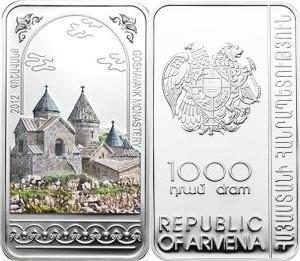 Tre monasteri armeni sulle monete