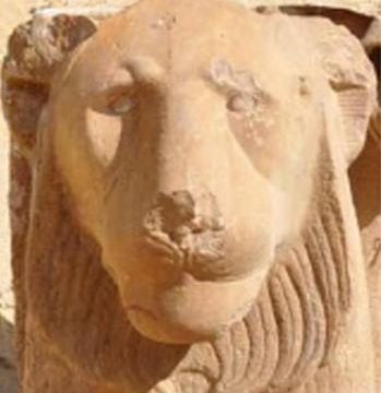 Egitto, scoperte due teste di leone tolemaiche