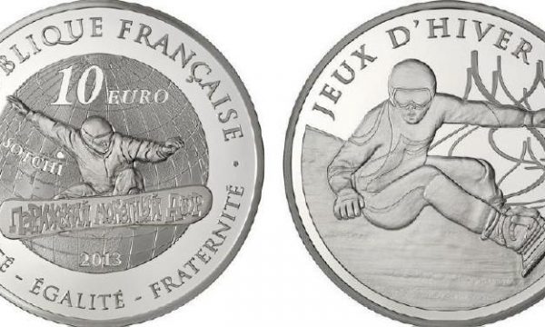 Francia, moneta per lo snowboard