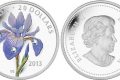 Canada, oncia d'argento per l'iris