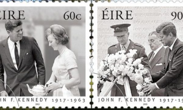 Irlanda, francobolli per il presidente Kennedy
