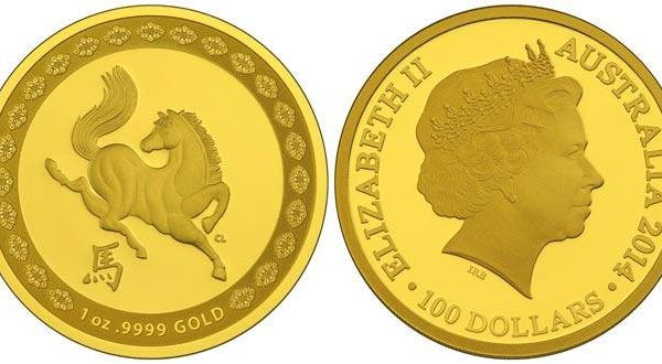 Australia, sei monete per l’anno del Cavallo