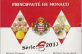 Monaco, serie divisionale FDC 2013
