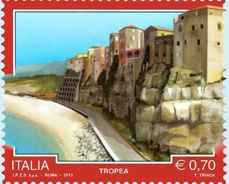 Italia, francobollo per Tropea (VV)