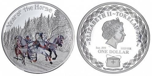 Tokelau, moneta per l’anno del Cavallo