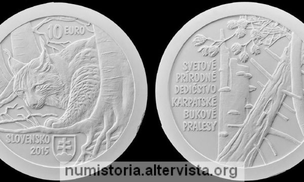 Slovacchia, due monete per i faggi dei Carpazi