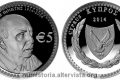 Cipro, 5 euro in argento per Costas Montis