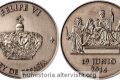 Spagna, medaglia per il nuovo re Felipe VI