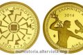 Grecia, 100 euro 2014 in oro per Zeus