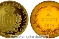 2 scudi 2014 per la prima moneta di San Marino