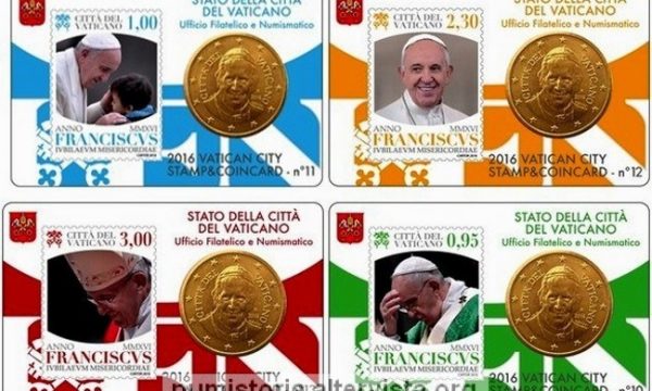 Vaticano, stamp&coincard 2016