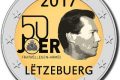 Lussemburgo, 2 euro commemorativo 2017 per la leva volontaria