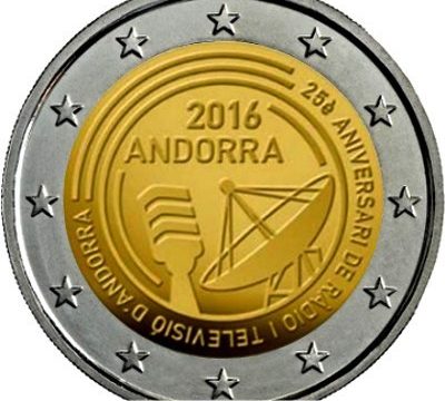 Andorra, ecco i due 2 euro commemorativi 2016