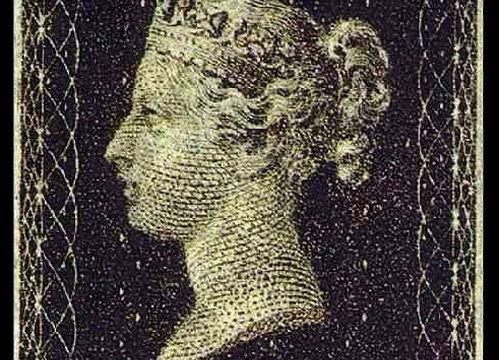 Il Penny Black, primo francobollo della storia