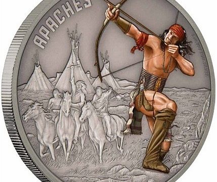 Niue, un’oncia d’argento per i guerrieri Apache