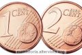 Italia, basta monete da 1 e 2 centesimi dal 2018