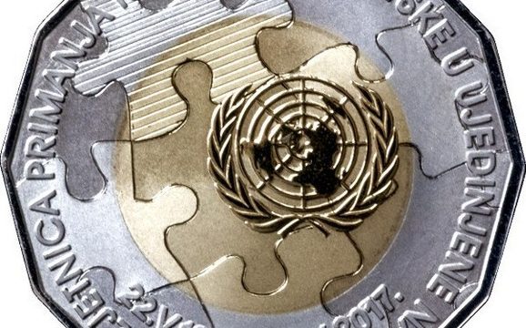 Croazia, una moneta per i 25 anni nell’ONU