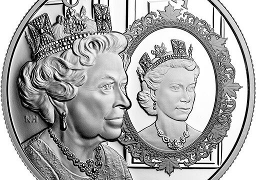 Vita e monete della regina Elisabetta II