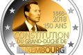 Lussemburgo, 2 euro commemorativo 2018 per la Costituzione