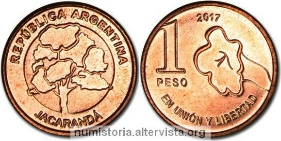 Argentina, nuove monete da 1 e 5 pesos