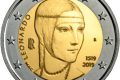 Italia, 2 euro commemorativo 2019 Leonardo
