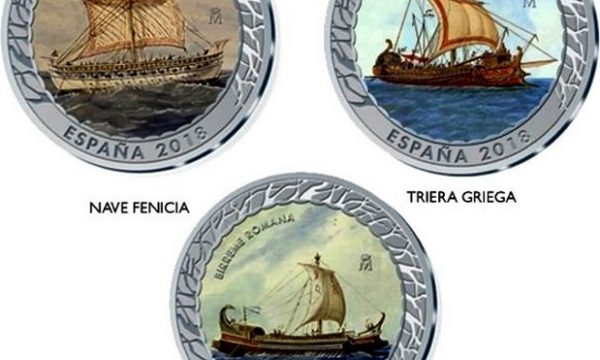 Spagna, 20 monete per la storia delle navi