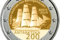 Estonia, 2 euro commemorativo 2020 Antartide