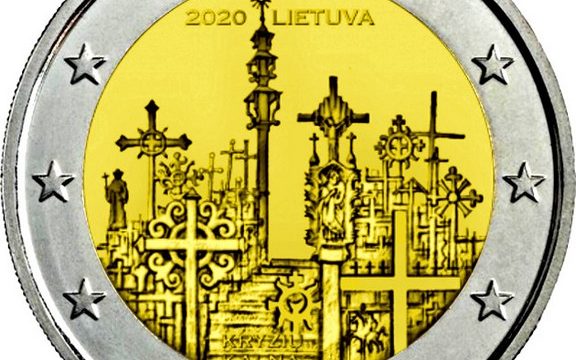 Lituania, 2 euro commemorativo 2020 per la Collina delle Croci