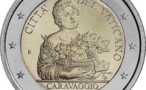 Vaticano, 2 euro commemorativo 2021 Caravaggio