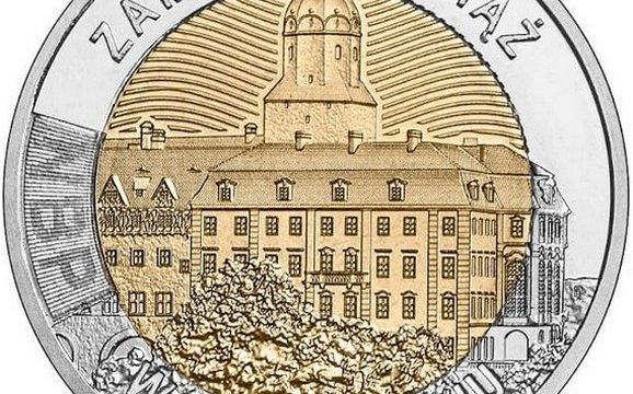 Polonia, moneta per il castello di Ksiaz