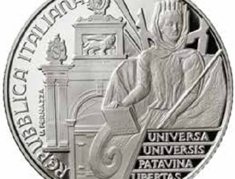 Italia, 5 euro 2022 per l’Università di Padova