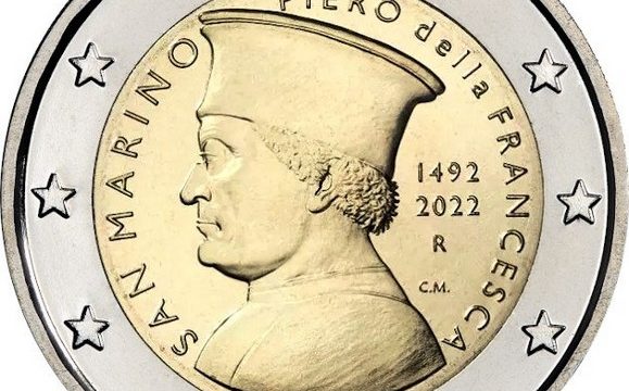 San Marino, 2 euro commemorativo 2022 per Piero della Francesca