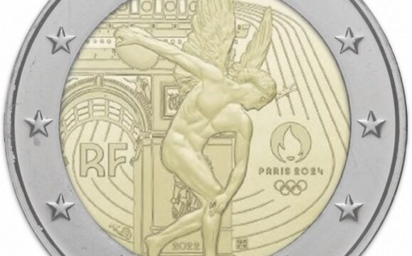 Francia, 2 euro commemorativo 2022 Olimpiadi