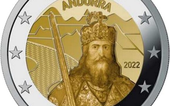 Andorra, i due 2 euro commemorativi 2022