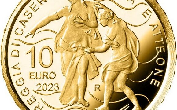 Italia, 10 euro 2023 per Diana e Atteone