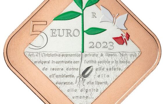 Italia, 5 euro 2023 per la tutela dell’ambiente