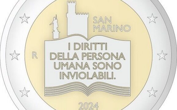 San Marino, 2 euro commemorativo 2024 per la Costituzione