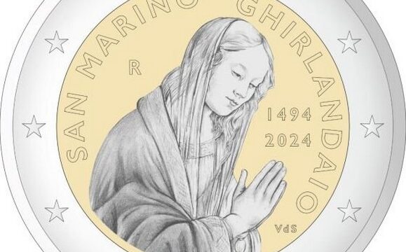 San Marino, 2 euro commemorativo 2024 per il Ghirlandaio